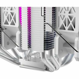 Nfortec Ventilador Cpu Doble Torre. Sculptor X. 6 Pipes 2X120Mm A-Rgb Pwm.Blanco