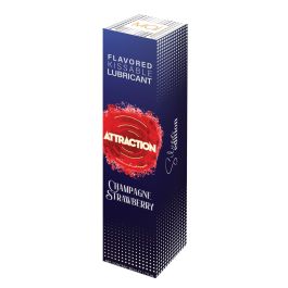 Lubricante Attraction Champán de Fresa