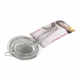 Set de 3 Coladores Privilege Inox 7.5 cm, 8.5 cm, 10 cm (12 Cajas) Precio: 32.49999984. SKU: S2201395
