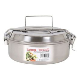 Fiambrera con Plato 21 cm Acero Inoxidable Quttin (6 Unidades) Precio: 35.58999983. SKU: S2201422