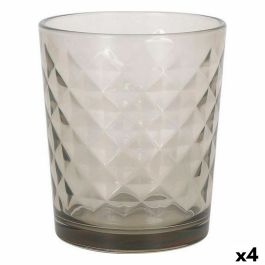 Set de Vasos Sweet Ahome Diamonds Gris 360 ml 6 Piezas (4 Unidades)
