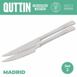 Set de Cuchillos para Carne Madrid Quttin Madrid (21 cm) 2 Piezas (12 Unidades)