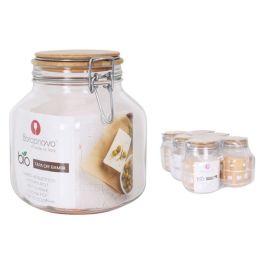 Tarro Hermético Primizie 1700 cc con Tapa de Bambú - Borgonovo (6 Unidades) Precio: 32.49999984. SKU: S2208317