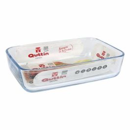Fuente de vidrio rectangular Quttin 20x13 cm, 925 cc (6 Unidades) Precio: 17.5000001. SKU: S2205891