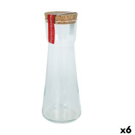Botella de Cristal Royal Leerdam Balice Corcho 1L (6 Unidades)