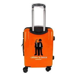 Maleta de Cabina Cállate la Boca Pulp Naranja 39 x 22 x 57 cm Maleta de Cabina Cállate la Boca Pulp Naranja 39 x 22 x 57 cm