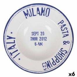 Plato para Pasta Santa Clara Milano Porcelana Ø 28 cm Azul (6 Unidades) Precio: 31.95000039. SKU: B19DWXAQTQ