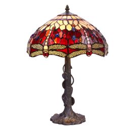 Lámpara de mesa Viro Belle Rouge Granate Zinc 60 W 40 x 60 x 40 cm Precio: 315.94999942. SKU: B19KC9W4JW