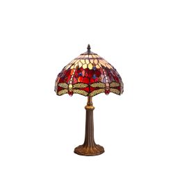 Lámpara de mesa Viro Belle Rouge Granate Zinc 60 W 30 x 50 x 30 cm Precio: 182.94999987. SKU: B1BQ74FVV3