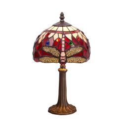 Lámpara de mesa Viro Belle Rouge Granate Zinc 60 W 20 x 37 x 20 cm Precio: 132.68999997. SKU: B1AMBYKLZD