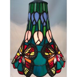 Lámpara de mesa Viro Butterfly Multicolor Zinc 60 W 25 x 21 x 25 cm