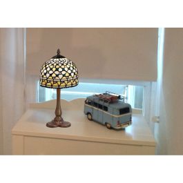 Lámpara de mesa Viro Queen Multicolor Zinc 60 W 20 x 37 x 20 cm