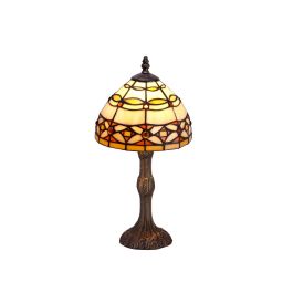 Lámpara de mesa Viro Marfíl Marfil Zinc 60 W 20 x 37 x 20 cm