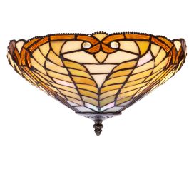 Lámpara de Techo Viro Dalí Ambar Hierro 60 W 40 x 30 x 40 cm