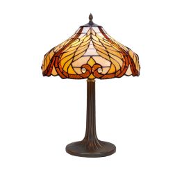 Lámpara de mesa Viro Dalí Marrón Zinc 60 W 45 x 64 x 45 cm