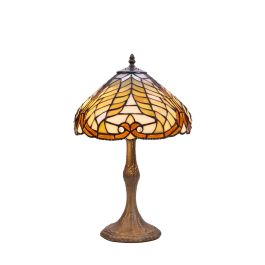 Lámpara de mesa Viro Dalí Ambar Zinc 60 W 30 x 50 x 30 cm