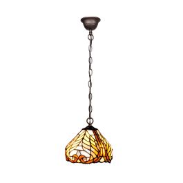 Lámpara de Techo Viro Dalí Ambar Hierro 60 W 20 x 125 x 20 cm