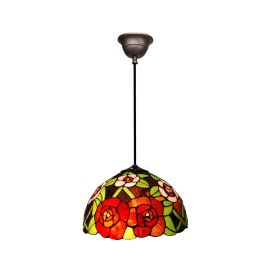 Lámpara de Techo Viro Rojo Hierro 60 W 30 x 30 x 30 cm