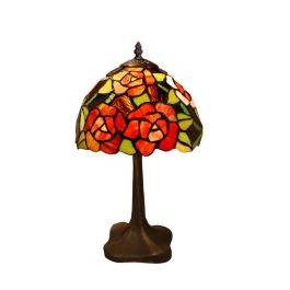 Lámpara de mesa Viro New York Rojo Zinc 60 W 20 x 37 x 20 cm