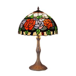 Lámpara de mesa Viro Rosy Multicolor Zinc 60 W 30 x 50 x 30 cm