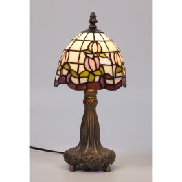 Lámpara de mesa Viro Iluminación Marrón Zinc 60 W 15 x 28 x 15 cm