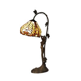 Lámpara de mesa Viro Dalí Marrón Zinc 60 W 20 x 54 x 20 cm Precio: 164.58999953. SKU: B1385SQ3VB