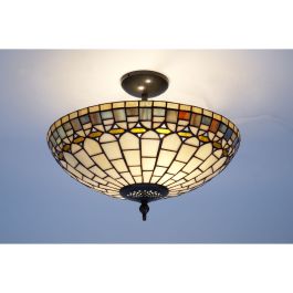 Lámpara de Techo Viro Quarz Ambar Hierro 60 W 40 x 45 x 40 cm
