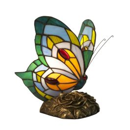 Lámpara de mesa Viro Mariposa Vidrio 23 x 28 x 23 cm Mariposa Precio: 90.79000018. SKU: B15EE3NYYM