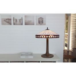 Lámpara de mesa Viro Ilumina Blanco Zinc 60 W 45 x 64 x 45 cm
