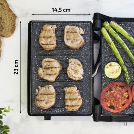 Grill Eléctrico Cecotec Rock and Grill 750 Full Open/ 750W/ Tamaño 230*145mm Grill Eléctrico Cecotec Rock and Grill 750 Full Open/ 750W/ Tamaño 230*145mm
