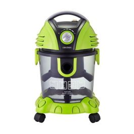Aspiradora sin Bolsa Cecotec Conga Wet&Dry 1400W 15L Verde Negro Aspiradora sin Bolsa Cecotec Conga Wet&Dry 1400W 15L Verde Negro