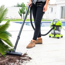 Aspiradora sin Bolsa Cecotec Conga Wet&Dry 1400W 15L Verde Negro Aspiradora sin Bolsa Cecotec Conga Wet&Dry 1400W 15L Verde Negro