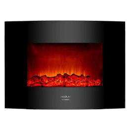 Chimenea Eléctrica Decorativa de Pared Cecotec Warm 2200 Curved Flames 2000W Negro Precio: 117.95000019. SKU: V1704816