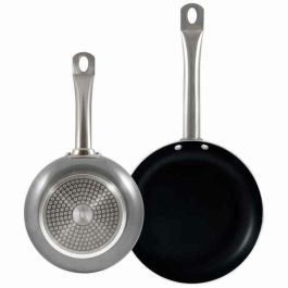 Set de Sartenes Bergner Negro Acero Inoxidable Aluminio Forjado (2 pcs) Set de Sartenes Bergner Negro Acero Inoxidable Aluminio Forjado (2 pcs)