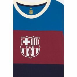Camiseta de Fútbol de Manga Corta para Niños F.C. Barcelona Rojo 12 Años