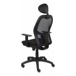 Silla de Oficina con Cabecero Jorquera P&C I840CTK Negro