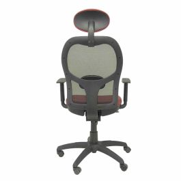 Silla de Oficina con Cabecero Jorquera malla P&C NSPGRAC Granate