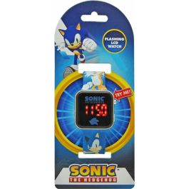 Reloj digital Sonic Infantil Pantalla LED Azul Ø 3,5 cm