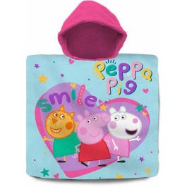 Poncho-Toalla con Capucha Peppa Pig 60 x 120 cm Poncho-Toalla con Capucha Peppa Pig 60 x 120 cm