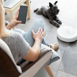 Robot Mopa Recargable InnovaGoods Klinmop (Reacondicionado A+)
