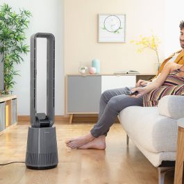 Ventilador sin Aspas con Filtro Purificador y Mando a Distancia Bloho InnovaGoods ‎BLOHO model (Reacondicionado A+)