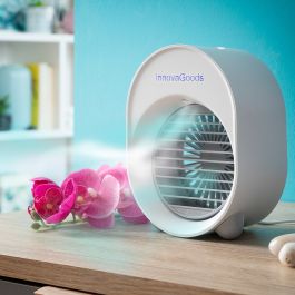Mini Climatizador Humidificador por Ultrasonidos con LED Koolizer InnovaGoods humidificador mini Blanco 200 ml (Reacondicionado Mini Climatizador Humidificador por Ultrasonidos con LED Koolizer InnovaGoods humidificador mini Blanco 200 ml (Reacondicionado