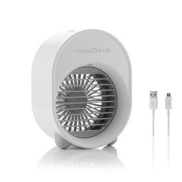 Mini Climatizador Humidificador por Ultrasonidos con LED Koolizer InnovaGoods humidificador mini Blanco 200 ml (Reacondicionado Mini Climatizador Humidificador por Ultrasonidos con LED Koolizer InnovaGoods humidificador mini Blanco 200 ml (Reacondicionado