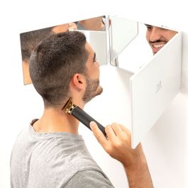 Espejo para baño con luz LED y visión 360º InnovaGoods