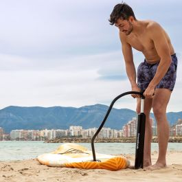 Tabla de Paddle Surf Hinchable 2 en 1 con Asiento y Accesorios Siros InnovaGoods 10'5" 320 cm Naranja (Reacondicionado A+)