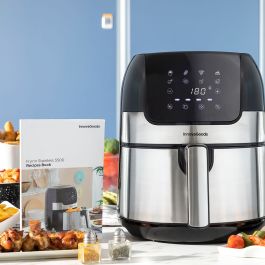 Freidora de Aire InnovaGoods Negro 1400 W 3,5 L Acero Inoxidable (Reacondicionado A+) Freidora de Aire InnovaGoods Negro 1400 W 3,5 L Acero Inoxidable (Reacondicionado A+)