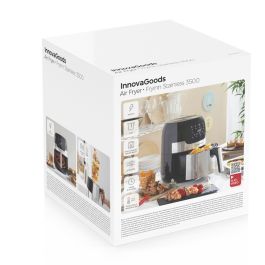 Freidora de Aire InnovaGoods Negro 1400 W 3,5 L Acero Inoxidable (Reacondicionado A+) Freidora de Aire InnovaGoods Negro 1400 W 3,5 L Acero Inoxidable (Reacondicionado A+)