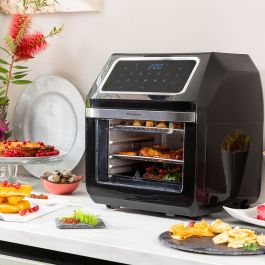 Freidora de Aire InnovaGoods Negro 1800 W 12 L Acero Inoxidable (Reacondicionado A+)