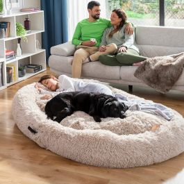 Cama de Perro para Humanos | Human Dog Bed XXL InnovaGoods Beige Precio: 208.9499995. SKU: B19XT8SMGF