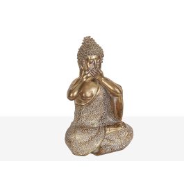 Figura Decorativa Romimex Dorado Buda 15 x 24 x 13 cm Precio: 31.3268996854. SKU: B1GJKEPL3M